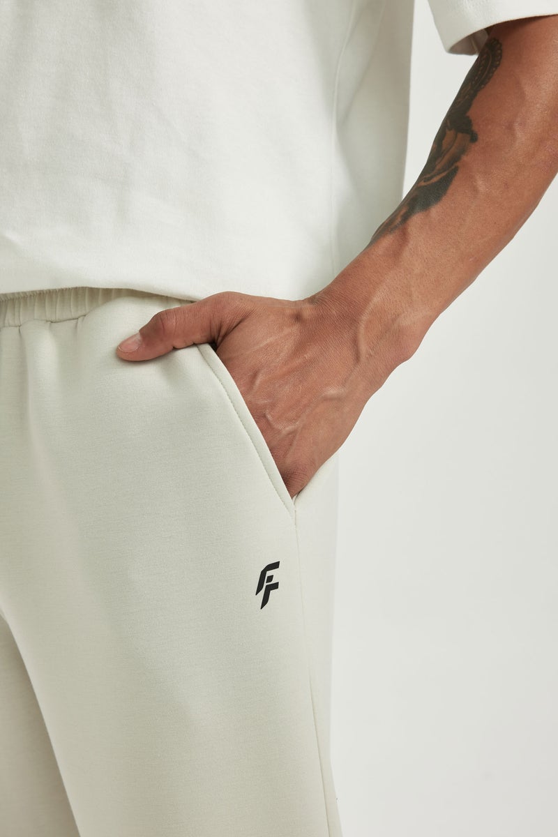 DeFacto Beige Man DeFactoFit Slim Fit Standard Leg Sweatpants Casual - Image 4